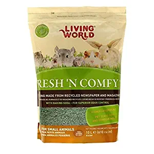 Living World Fresh'n Comfy Bedding, 10-Liter, Green