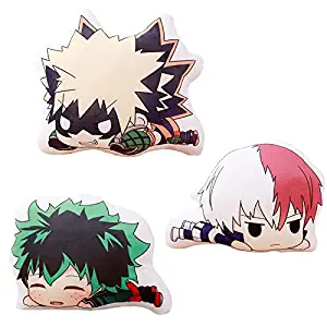 Ani·Lnc My Hero Academia Animation Around Plush Pillow Katsuki Bakugou Novelty Anime Cartoon Image Pillow Anime Fans Gift Large Size