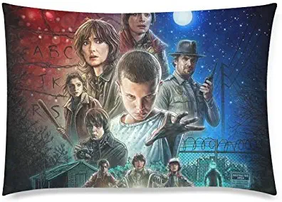 Trendsetter Horror Film Stranger Things Custom Zippered Pillowcase Pillow Cases Cover Standard Size 20X30(Two Sides)