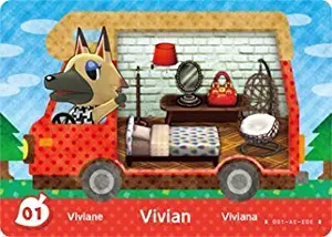 Vivian - 1 - Nintendo Animal Crossing Welcome amiibo series card