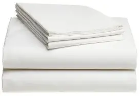 Twin Extra Long Micro Fiber Sheet Set - Soft and Comfy - By Crescent Bedding White Twin XL