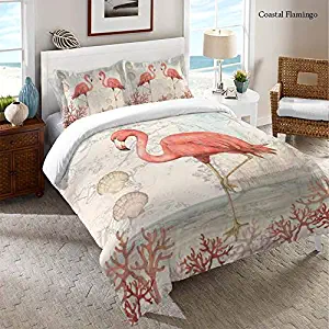 Laural Home Flamingo Comforter Twin