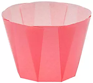 Welcome Home Brands - Pink Tulip Baking Cups - 2.4 Ounce/1.5 inch Diameter, Set of 50