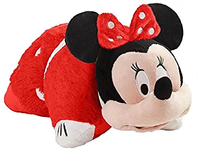 Pillow Pets Rockin' The Dots Minnie Disney, 16", Red/White