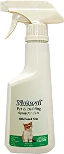 Natural Chemistry De Flea Cat Pet & Bed Spray, 8 oz