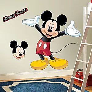 RoomMates Mickey Mouse Peel and Stick Giant Wall Decal
