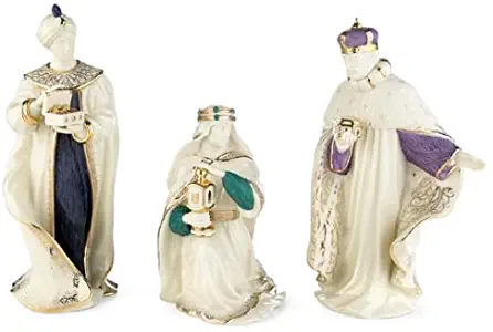 Lenox 6399943 First Blessing Nativity Three Kings Figurine Set