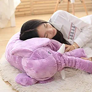 Scallion 1Pc 40/60Cm Soft Appease Elephant Playmate Calm Doll Appease Toys Elephant Pillow Plush Toys Stuffed Toy Must Have Gifts Gift Baskets The Favourite DVD Superhero Dream UNbox Love