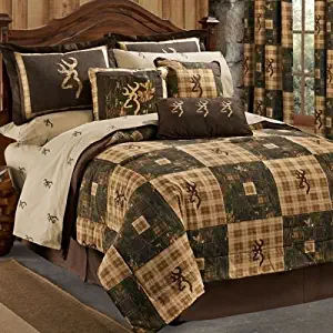 Browning Country 8 Pc Full Size Comforter Set (Comforter, 1 Flat Sheet, 1 Fitted Sheet, 2 Pillow Cases, 2 Shams, 1 Bedskirt) SAVE BIG ON BUNDLING!