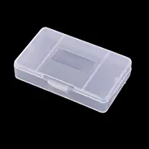 OSTENT 10 x Clear Plastic Game Cartridge Card Box Case Cover for Gameboy GBA SP GBM