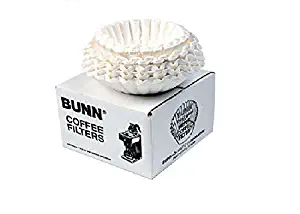 BUNN BCF250 Flat Bottom Coffee Filters, 12-Cup Size, 250/Pack