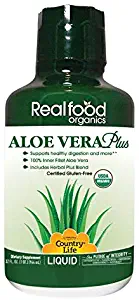 Country Life - Realfood Organics Aloe Vera Plus, Herbal Blend - 32 Ounce