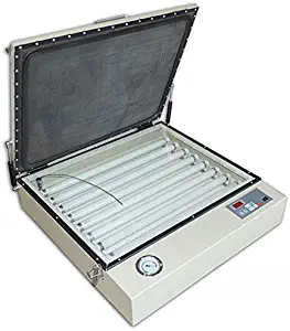 CGOLDENWALL 50x60 cm (20x24 inch) Screen Plate Vacuum Exposure Machine Screen Printing UV Exposure Unit Equipment