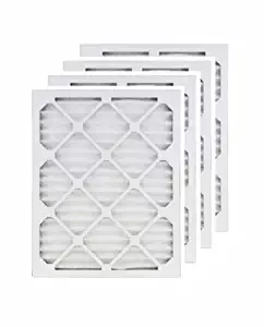 20x36x1 (19.5x35.5) MERV 8 Air Filter/Furnace Filters (4 pack)