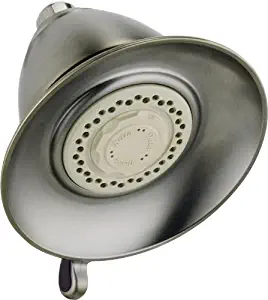 Delta Faucet 3-Spray Touch-Clean Shower Head, Stainless RP34355SS