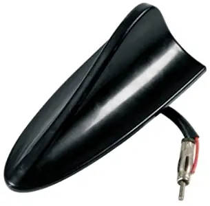 Akhan ANTB266 Roof Aerial Shark Fin Design AM/FM Electronic Antenna Height: 5 cm