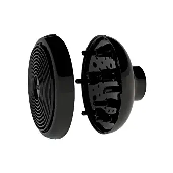 Elchim Cocoon Hair Dryer Bidiffuser 2 in 1 Professional Diffuser for 3900, Light & 8th Sense Dryers, Black