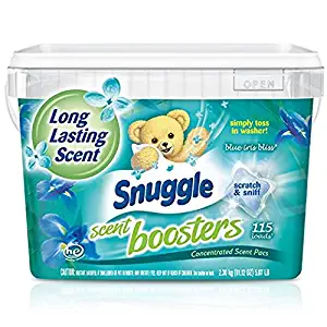 Snuggle Laundry Scent Boosters Concentrated Scent Pacs Blue Iris Bliss