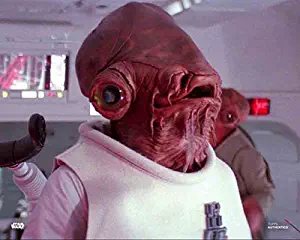 Star Wars Authentics: Tim Rose as Admiral Ackbar in 'Star Wars: Return of The Jedi' 8x10 Official Photo