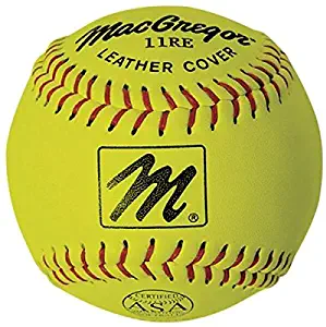 Macgregor X44Re Asa Slow Pitch Softball, 11-Inch (One-Dozen)
