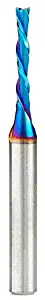 Amana Tool - 46225-K Solid Carbide Spektra Extreme Tool Life Coated Spiral Plunge 1/8 Dia