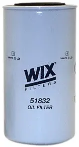 WIX Filters - 51832 Heavy Duty Spin-On Lube Filter, Pack of 1