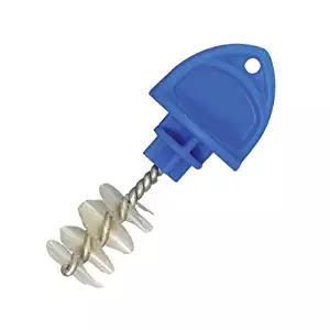 Bev Rite CB45X12 Faucet Hygiene Plug Brush (12 Pack), Small, Blue