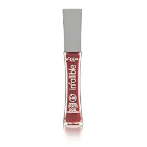 L’Oreal Paris Makeup Infallible 8 Hour Lip Gloss, Comfortable & Hydrating Formula, Bloom, 0.5 fl.oz.