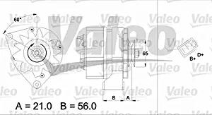 Valeo 436556 Alternator