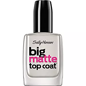 Sally Hansen Treatment Big Matte Top Coat, 41055, 0.4 Fl Oz (Pack of 1)