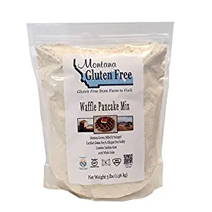 Montana Gluten Free Waffle Pancake Mix, 3 Pound