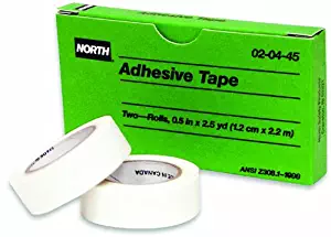 North by Honeywell 020445 Adhesive Tape, .5-Inch X 2.5 Yard, 2 per unit