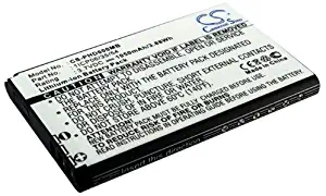 1050mAh Replacement for Philips Avent SCD610 Battery, P/N 1ICP06/35/54, 996510033692, 996510050728