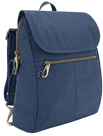 Travelon: Anti-Theft Signature Nylon Slim Backpack