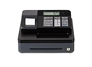 Casio PCR-T273 Electronic Cash Register - works on 120 V, 50/60Hz supply & needs memory backup batteries