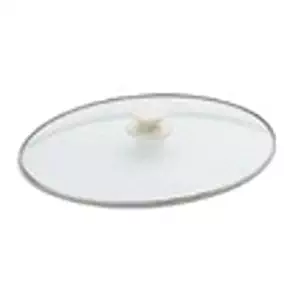 PartsBlast Replacement Oval Glass Crock Pot Lid 4 Quart For Rival SCV401-UM