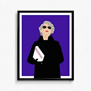 MugKD LLC Devil Wears Prada Poster-Miranda Priestly Poster Gifts for Lovers Poster [No Framed] Poster Home Art Wall Posters