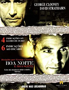 Good Night and Good Luck Movie Poster (27 x 40 Inches - 69cm x 102cm) (2005) Brazilian Style B -(George Clooney)(Alex Borstein)(Patricia Clarkson)(Jeff Daniels)(Reed Diamond)(Robert Downey Jr.)