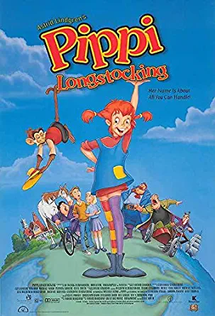 Pippi Longstocking - Authentic Original 27x39 Rolled Movie Poster