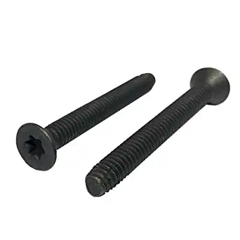 (200) 1/4-20x2 1/4 Flat Head Trailer Floorboard Deck Screws T30 Torx Plain