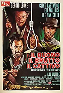 The Good, The Bad and The Ugly POSTER Movie (27 x 40 Inches - 69cm x 102cm) (1966) (Italian Style F)