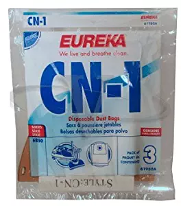 Eureka Paper Bag GE Canister CN-1 GE 6850 3 Pack