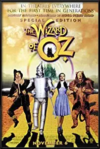 The Wizard Of Oz - Framed Movie Poster / Print (Special Edition / Yellow Brick Road) (Size: 27" x 40") (By POSTER STOP ONLINE)