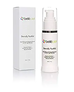 Anti Aging Collagen Peptides Serum Skin Care - BelleClat Eternally Youthful Anti Wrinkle For Skin Age Reversal Reduces and Prevents New Wrinkles