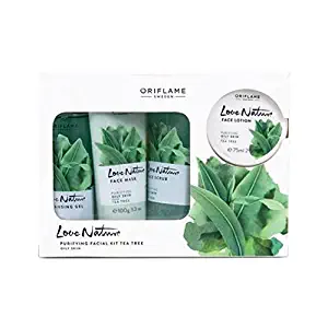 Oriflame Sweden Love Nature Facial Kit Tea Tree