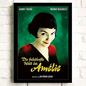 Movie Amelie Poster Prints Unframed Wall Art Decor,16.5