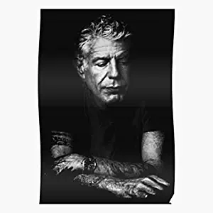 kineticards Show Anthony Tv Celebrity Bourdain Cook | Home Decor Wall Art Print Poster