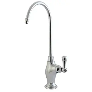 Kingston Brass Gourmetier KS3191AL Restoration Single Handle Water Filtration Faucet, Polished Chrome