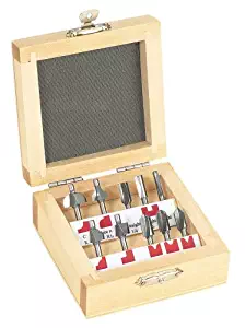 Steelex D2721 1/8-Inch Mini Shank Router Bit Set, 10-Piece