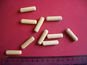 Pack of 10 Wooden Dowels 8mm x 30mm Just 99p
